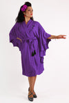 Nightfall Purple Bat Vintage Gown