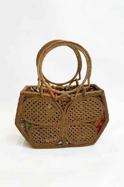 Butterfly Basket Handbag