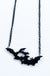 Black Batty Necklace