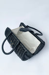Vintage Style Rattan Handbag - black - Bonsai Kitten retro clothing