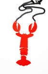 Lobster necklace - Bonsai Kitten retro clothing, pin up clothing 