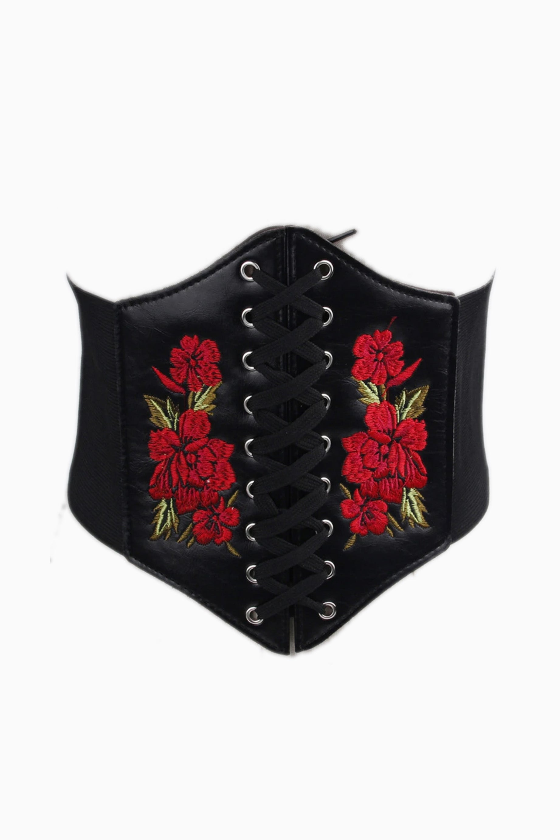 black corset belt