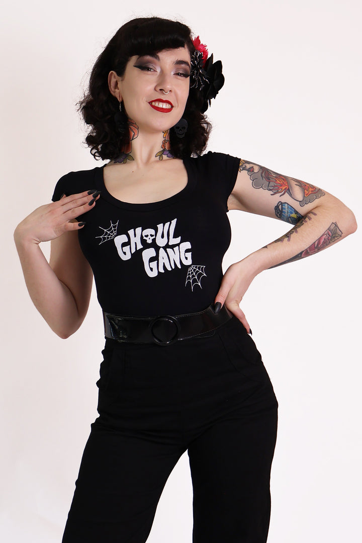 Ghoul Gang Black Tee Shirt