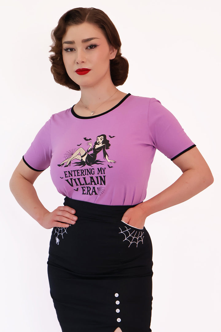 Villain Era Purple Tee Shirt