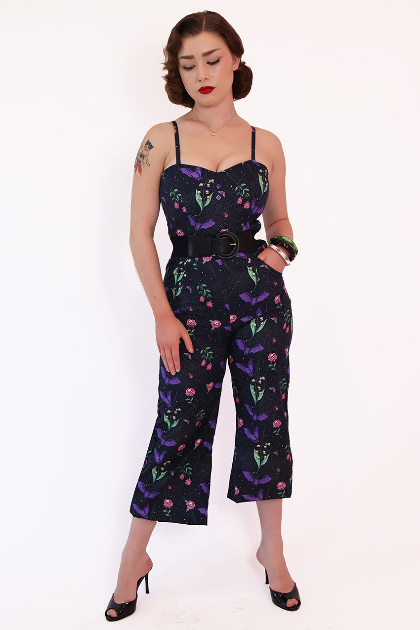 Night Garden Printed Jumpsuit