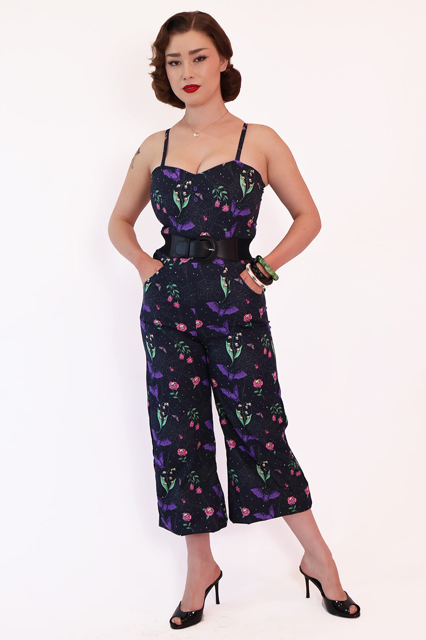 Night Garden Printed Jumpsuit
