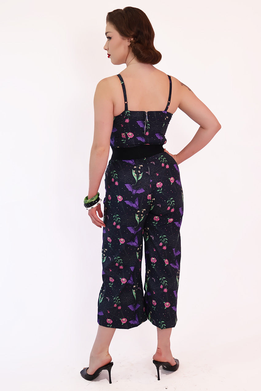 Night Garden Printed Jumpsuit