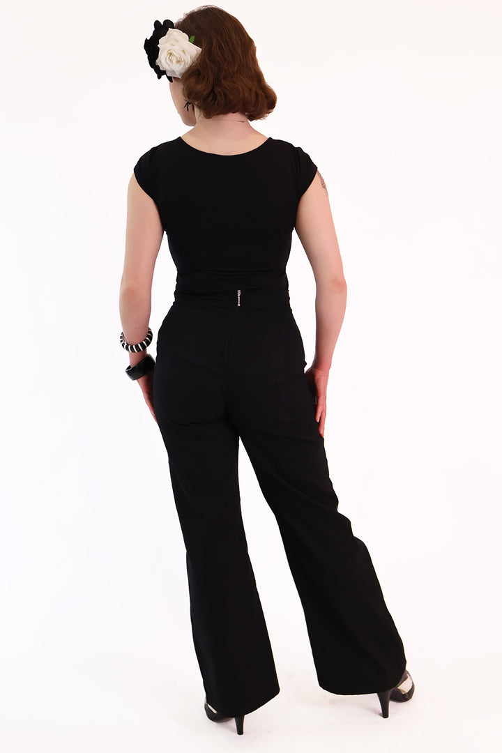 Black Sailor Pants
