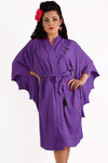 Nightfall Purple Bat Vintage Gown