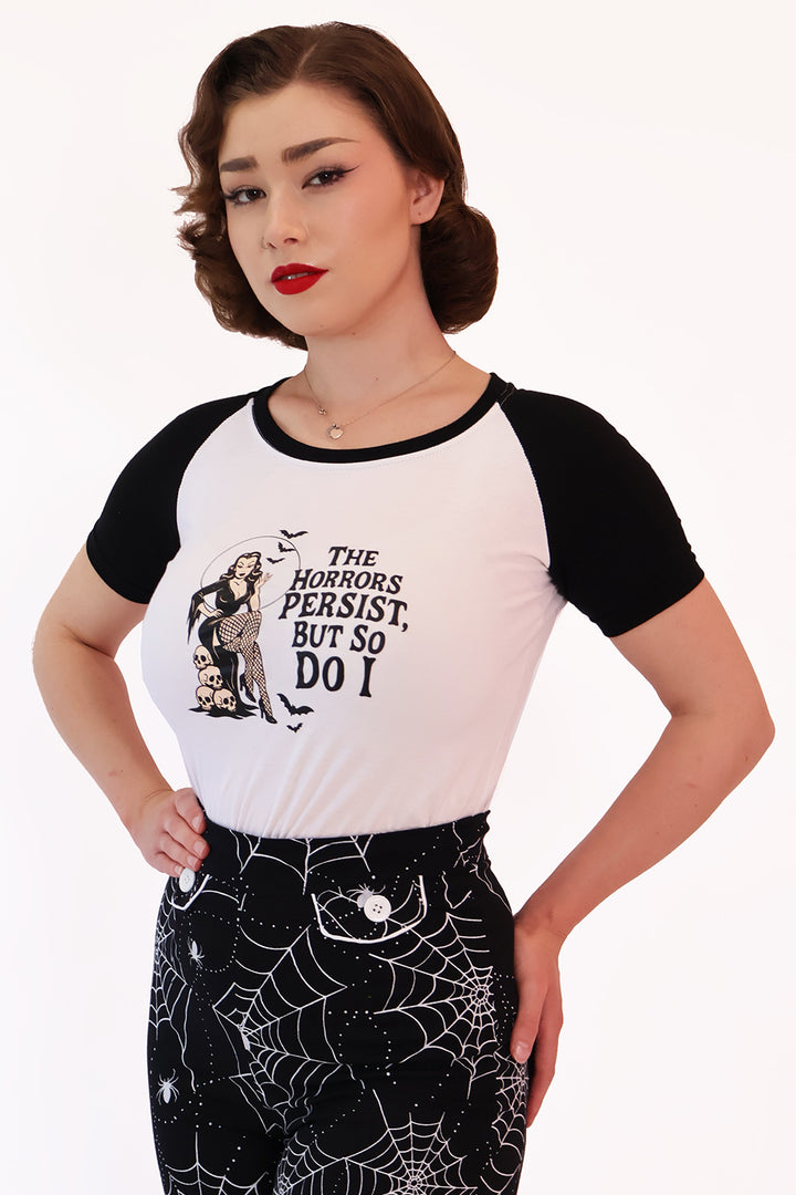 The Horrors Raglan Tee Shirt