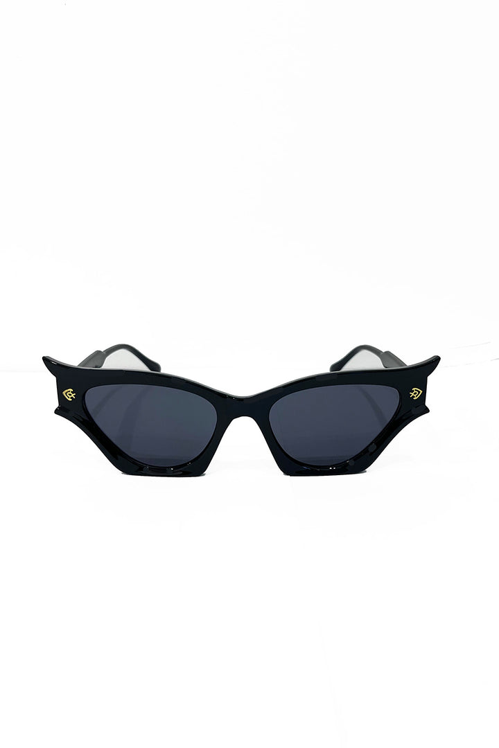 Black Goth Catseye Sunglasses