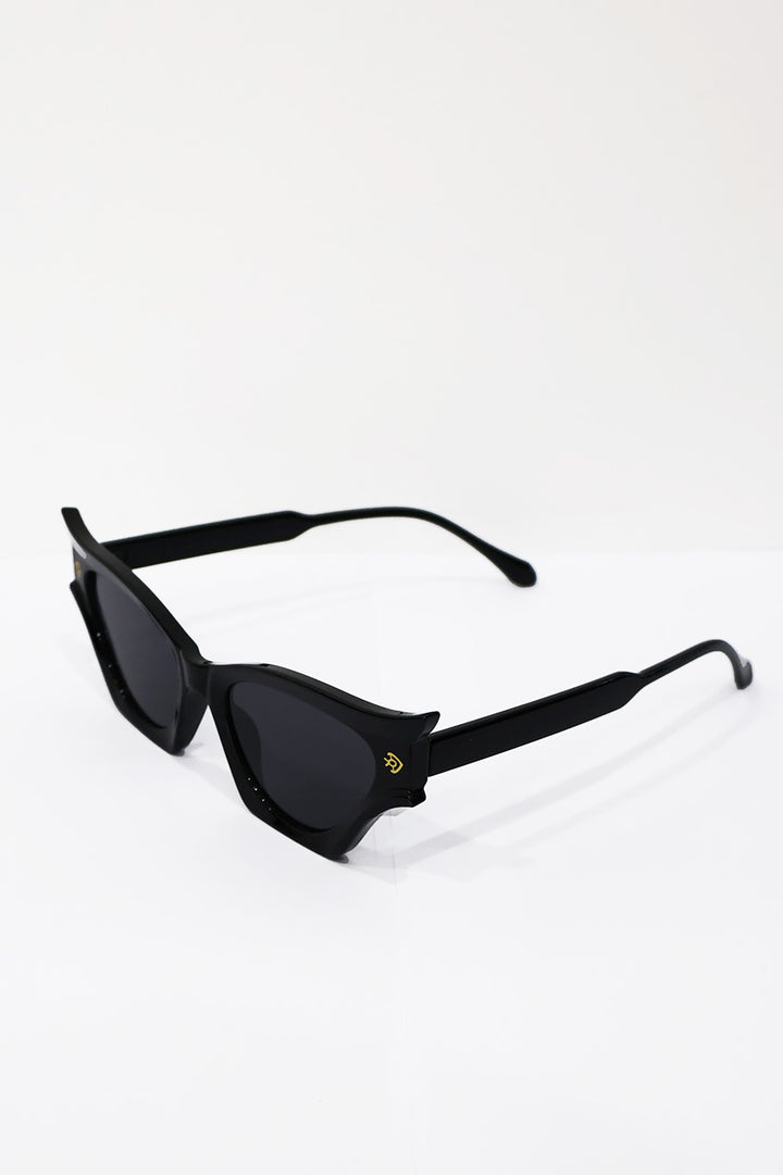 Black Goth Catseye Sunglasses