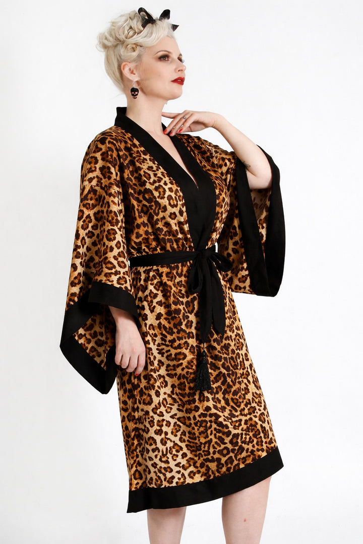 Classic Leopard Vintage Gown