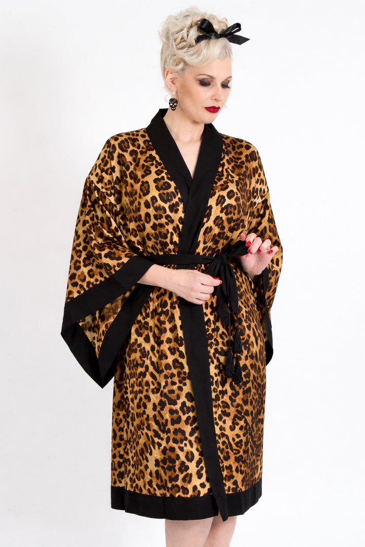 Classic Leopard Vintage Gown