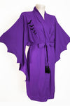 Nightfall Purple Vintage Bat Gown - Curvy
