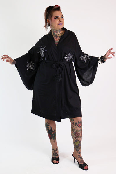 Dark Web Vintage Gown - Curvy
