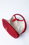 Retro Red Clutch Handbag
