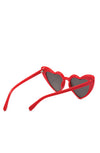 Red Lolita heart sunglasses - Bonsai Kitten retro clothing