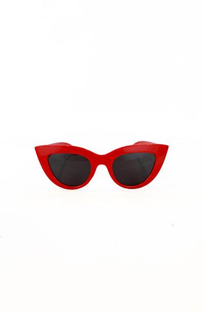 Red Marilyn Catseye Sunglasses