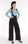 Suspender swing pants - Bonsai Kitten retro clothing