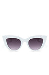 White cats eye sunglasses - Bonsai Kitten retro clothing